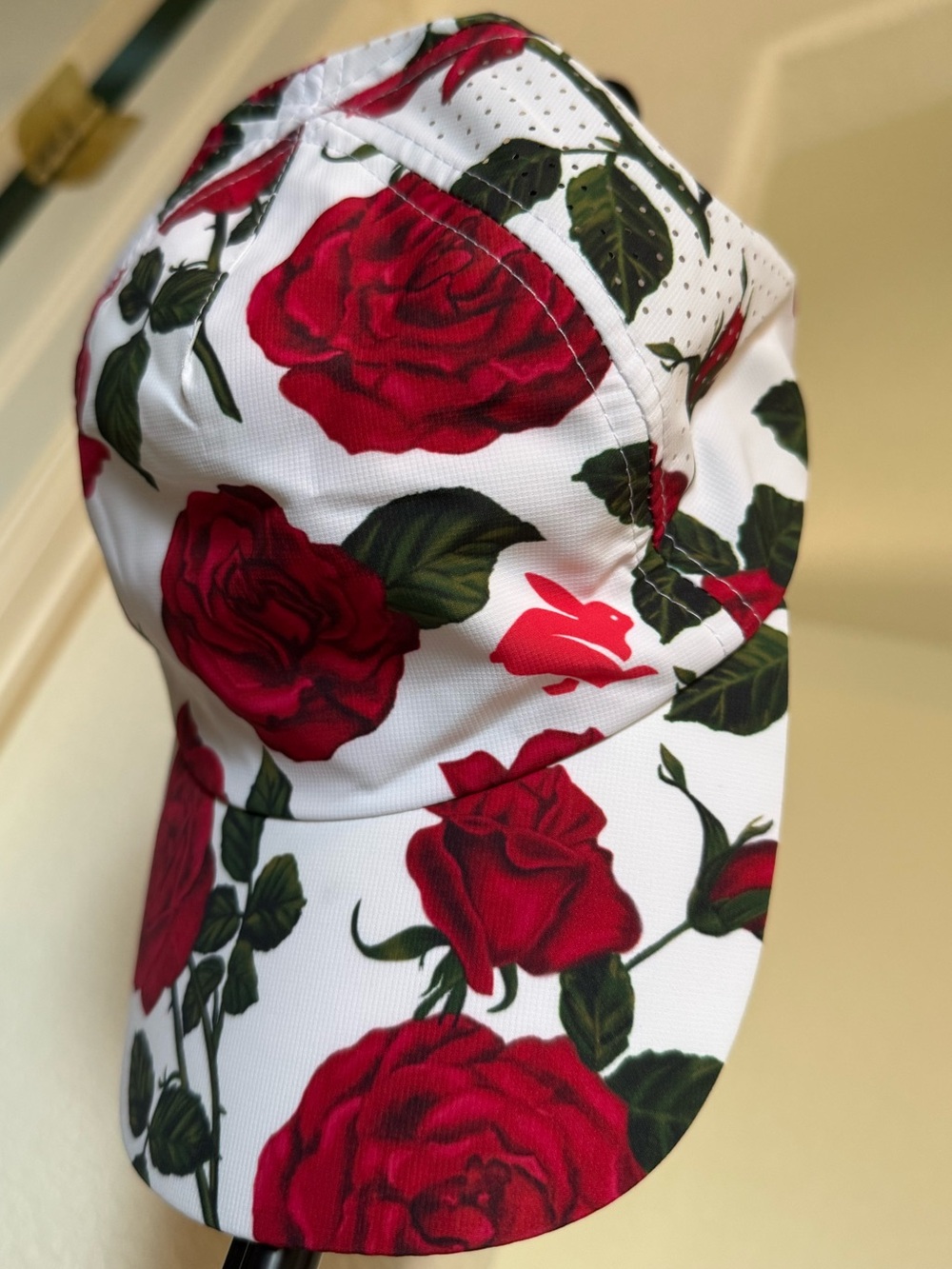 Rabbit roses hat